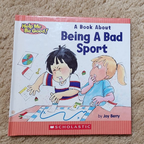 A Book About Being A Bad Sport By Joy Berry (Hardcover) - Picture 1 of 2